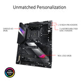 ASUS ROG X570 Crosshair VIII Hero (Wi-Fi) ATX Motherboard with PCIe 4.0, on-Board WiFi 6 (802.11Ax), 2.5 Gbps LAN, USB 3.2, SATA, M.2, Node and Aura Sync RGB Lighting