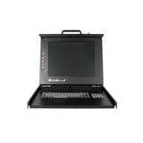 StarTech.com 1U 15in Rackmount LCD Console - USB + PS/2 - KVM Console - 15" - Rack-mountable - 1024 x 768-400:1-16 ms - 1U - RACKCONS1501