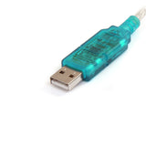 StarTech.com USB to Serial Adapter - Prolific PL-2303 - 3 ft / 1m - DB9 (9-pin) - USB to RS232 Adapter Cable - USB Serial (ICUSB232SM3)