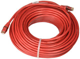 C2G 28702 Cat5e Cable - Snagless Shielded Ethernet Network Patch Cable, Red (75 Feet, 22.86 Meters)