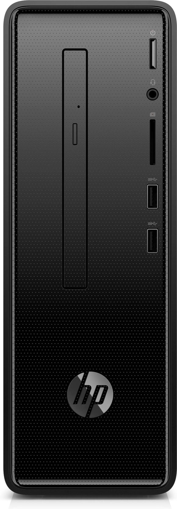 HP Slimline Desktop (Intel Core i3-8100, 8GB DDR4, 1TB HD, DVD Writer, Windows 10 Home, Black) 290-p0039