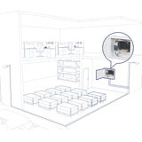 TRENDnet 8-Port Industrial Gigabit Poe+ Wall-Mounted Front Access Switch, 8X Gigabit Poe+ Ports, DIN-Rail Mount, 48 -57V DC Power Input, IP30, 200W Poe Budget,Lifetime Protection, TI-PG80F