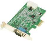 StarTech.com 1 Port RS232 Serial Adapter Card with 16950 UART - PCI Express Serial Port Card - 921.4Kbps - Windows & Linux Compatible (PEX1S953LP)