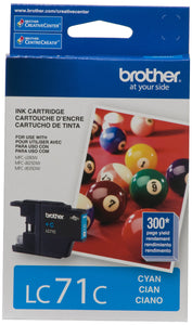 Brother LC71CS Genuine Cyan Ink Cartridge