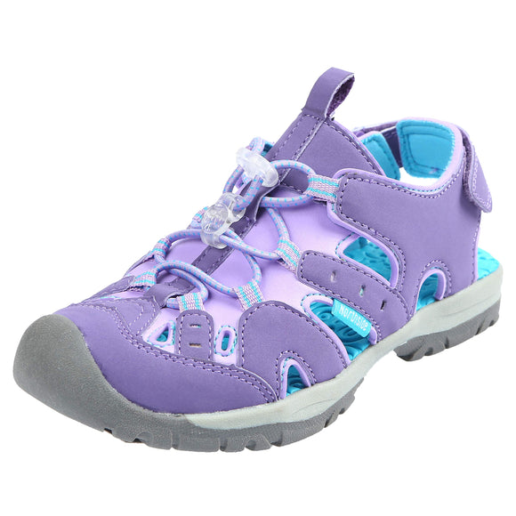 Northside Kid's Burke SE Athletic Sandal, Purple/Blue, 5 M US Big Kid