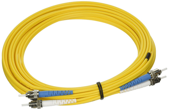 Patch Cable - St - Male - St - Male - 5 M - Fiber Optic - Yellow