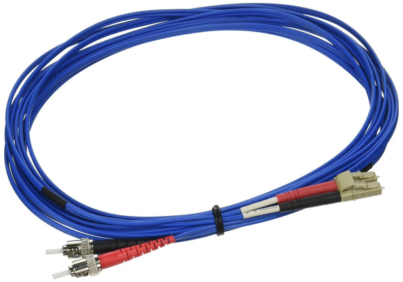 Patch Cable - Lc-Multimode - Male - St-Multimode - Male - Fiber Optic - 5 M - Bl