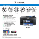 Epson Expression Premium XP-7100 Wireless Colour Photo Printer with ADF, Scanner and Copier, Black