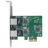 StarTech.com Dual Port Gigabit PCI Express Server Network Adapter Card - 1 Gbps PCIe NIC - Dual Port Server Adapter - 2 Port Ethernet Card (ST1000SPEXD4)