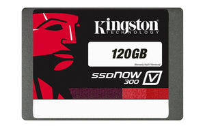 Kingston Digital 120GB SSDNow V300 SATA 3 2.5 7mm height with Adapter Solid State Drive 2.5-Inch SV300S37A/120G