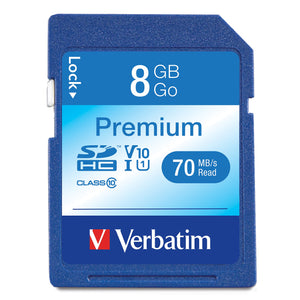 Verbatim Premium SDHC Flash Memory Card, Class 6