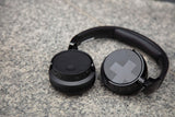 Philips Bass+ TABH305BK Active Noise Cancelling Wireless Headphones, Up to 18 Hours of Playtime