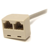 StarTech.com 2-to-1 RJ45 10/100 Mbps Splitter/Combiner - One adapter required at each end of the connection (RJ45SPLITTER)