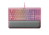 Razer BlackWidow TE Chroma v2 Mechanical Gaming Keyboard: Green Key Switches - Tactile & Clicky - Chroma RGB Lighting - Magnetic Wrist Rest - Programmable Macro Functionality - Quartz Pink