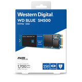 WD Blue SN500 250GB NVMe Internal SSD - Gen3 PCIe, M.2 2280, 3D NAND - WDS250G1B0C