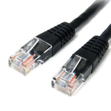 StarTech.com M45PATCH25BK Molded RJ45 UTP Cat 5e Patch Cable, 25-Feet (Black)