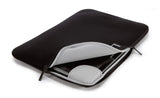 Tucano Colore Second Skin Sleeve for up to 17.4" Notebooks, Black