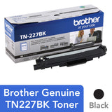 Brother TN227BK Laser Printer Toner, Black