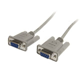 StarTech.com 6 ft Straight Through Serial Cable - DB9 F/F - Serial cable - DB-9 (F) to DB-9 (F) - 6 ft  - MXT100FF