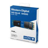 WD Blue SN500 250GB NVMe Internal SSD - Gen3 PCIe, M.2 2280, 3D NAND - WDS250G1B0C