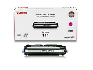 Genuine Canon Toner Cartridge 111, Magenta