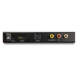 StarTech.com S-Video or Composite to HDMI Converter with Audio - 720p - NTSC & PAL - Analog to HDMI Upscaler - Mac & Windows (VID2HDCON2)