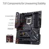 ASUS TUF Z390-Pro Gaming LGA1151 (Intel 8th and 9th Gen) ATX DDR4 HDMI M.2 USB 3.1 Gen2 Gigabit LAN Motherboard