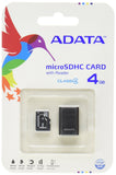 Microsdhc 4GB CLASS4 Retail with micro Reader V3 Bkbl