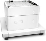 HP J8J92A Paper Feeder and Stand - Printer Base with Media Feeder - 2550 Sheets in 2 Tray(s) - for Laserjet Enterprise MFP M633, Laserjet Managed MFP E62555