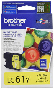 Brother LC61YS Genuine Ink Cartridge (Yellow)