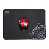 Adesso P102 Extra Large Gaming Mousepad - Soft Cloth 19" Matte with Circular Logo Design for Esports