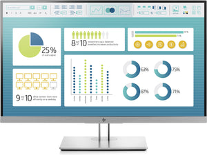 HP EliteDisplay E273 27-Inch Screen LED-Lit Monitor Black/Silver (1FH50A8#ABA)