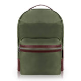 McKlein 18551 USA Parker 15" Nylon Dual Compartment Laptop Backpack Green