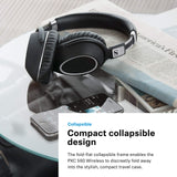 Sennheiser PXC 550 Wireless NoiseGard Adaptive Noise Cancelling, Bluetooth Headphone with Touch Sensitive Control and 30-Hour Battery Life