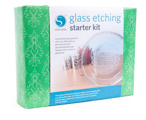 Silhouette Glass Etching Starter Kit