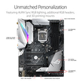 ASUS ROG Strix Z370-E Gaming LGA1151 DDR4 DP HDMI DVI M.2 Z370 ATX Motherboard with onboard 802.11ac WiFi and USB 3.1 for 8th Generation Intel Core Processors