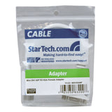 StarTech.com Mini DVI to VGA Video Cable Adapter for Macbooks and iMacs - Video adapter - mini-DVI (M) to HD-15 (VGA) (F) - 7.9 in - white - MDVIVGAMF