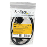 StarTech.com SCNM9FM1MBK DB9 RS232 Serial 9-Pin Null Modem Female to Male Cable, Black