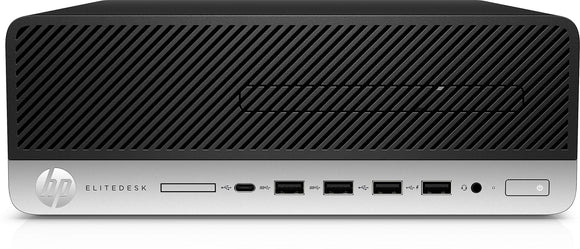 HP EliteDesk 705 G4 Desktop Computer - AMD Ryzen 7 PRO 2700-8 GB DDR4 SDRAM - 256 GB SSD - Windows 10 Pro 64-bit - Small Form Factor - AMD Radeon R7 430 2 GB Graphics - Intel Optane Memory Ready