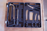 Weston 83-7001-W-X Processing Knife Set, 10-Piece