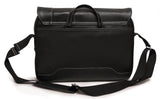 Mobile Edge MEUTSMB5 Deluxe Leather Briefcase- 16" PC/17" MacBook Pro