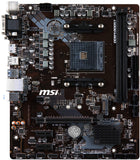 MSI ProSeries AMD A320 Ryzen 1st and 2ND Gen AM4 DDR4 HDMI DVI VGA M.2 USB 3 Micro-ATX Motherboard (A320M PRO-M2 V2)