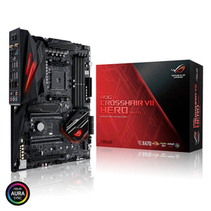 ASUS ROG Crosshair VII Hero (Wi-Fi) AMD Ryzen 2 AM4 DDR4 M.2 USB 3.1 Gen2 ATX X470 Motherboard