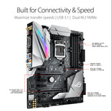 ASUS ROG Strix Z370-E Gaming LGA1151 DDR4 DP HDMI DVI M.2 Z370 ATX Motherboard with onboard 802.11ac WiFi and USB 3.1 for 8th Generation Intel Core Processors