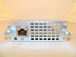 Cisco NIM-1MFT-T1/E1= Fourth-Generation Multi-Flex Trunk Voice/Clear-Channel Data T1/E1 - Expansion Module