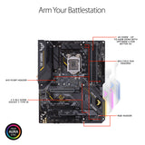 ASUS TUF Z390-Pro Gaming LGA1151 (Intel 8th and 9th Gen) ATX DDR4 HDMI M.2 USB 3.1 Gen2 Gigabit LAN Motherboard