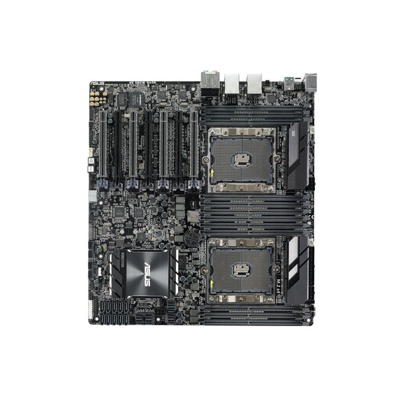 ASUS WS C621E Sage Extreme Power Intel Xeon Processor Workstation Motherboard for Two-way XEON CPU performance, with U.2, M.2 connectors, dual Gb LAN, USB 3.1 Type-C & Type-A, 10 x SATA 6Gb/s ports