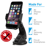 Macally MGRIP2 Suction Cup Mount for iPhone, iPod, Cell Phones, MP4 and GPS-Black