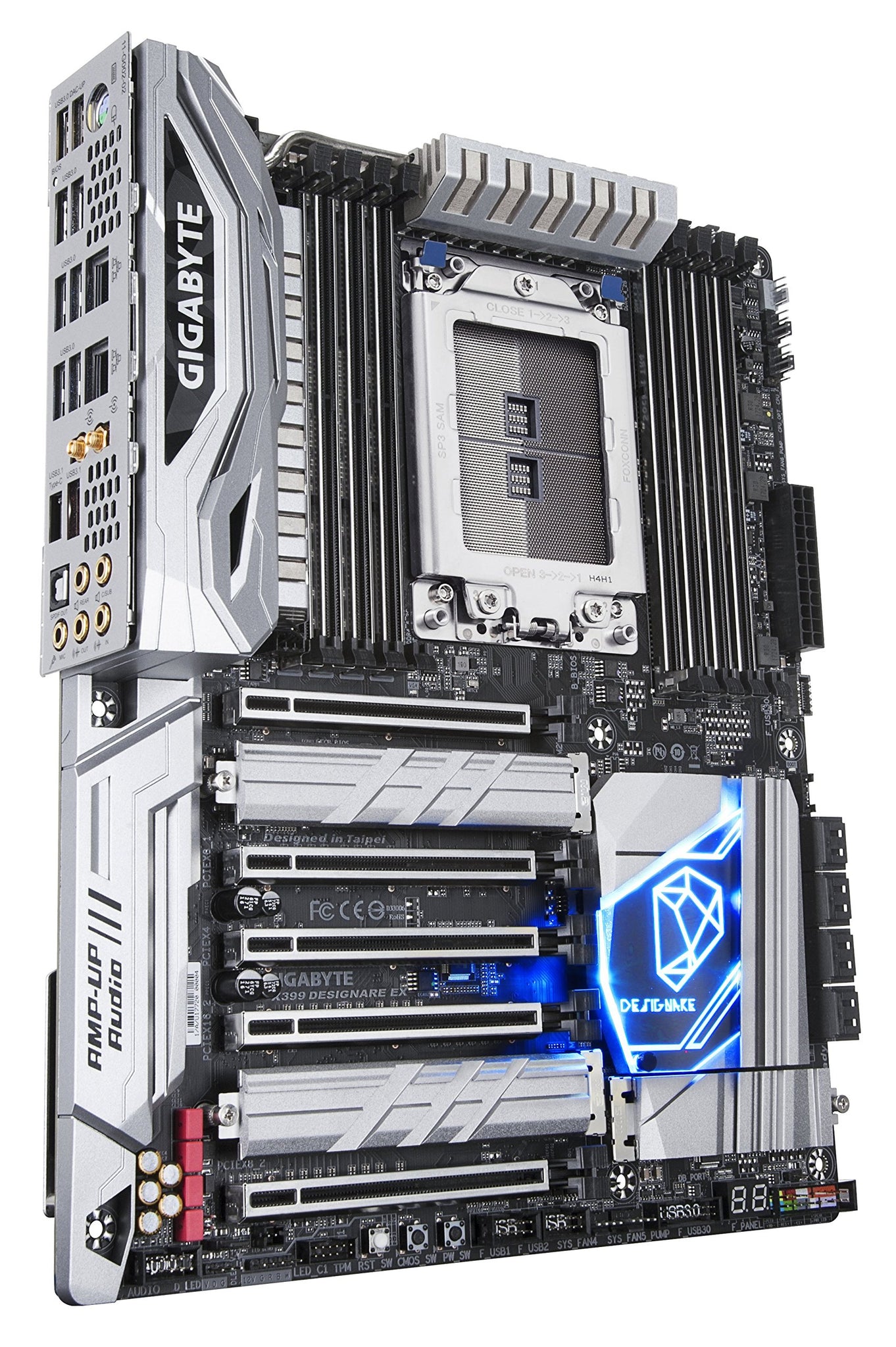 GIGABYTE X399 Designare EX (AMD Ryzen Thread Ripper TR4/ATX /3X M.2/WI –  OneDealOutlet Featured Deals