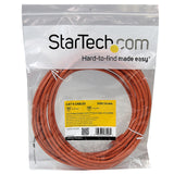 Cat6 Ethernet Cable - 35 ft - Orange - Patch Cable - Molded Cat6 Cable - Long Network Cable - Ethernet Cord - Cat 6 Cable - 35ft